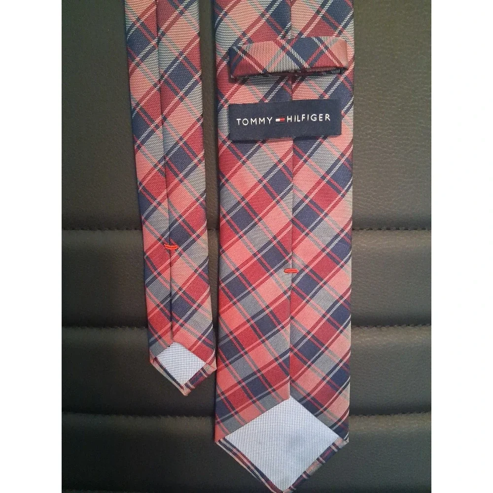 Lot of 3 Tommy Hilfiger Neckties 2 are Silk Nice Assortment